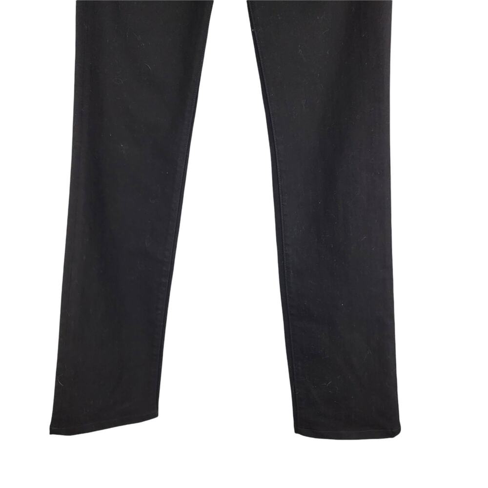 J Brand Jett Cigarette Leg Jeans Black Straight Leg Cotton Size 27 - Picture 4 of 7